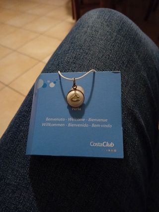 Ciondolo argento costa crociera