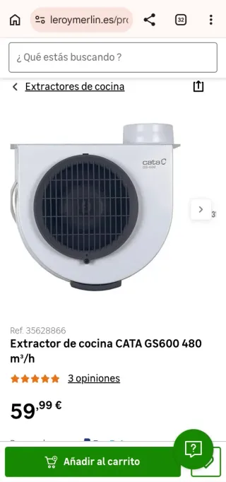 Extractor CATA GS-400