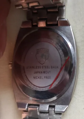 Reloj Hombre Plata y Blanco