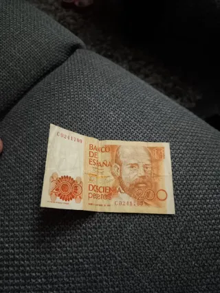 Billete 200 pesetas Banco de España 1980