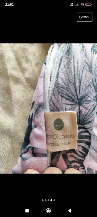 Saco polar bebé estampado jungla