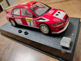 Coche Scalextric Mitsubishi Lancer Evo VII