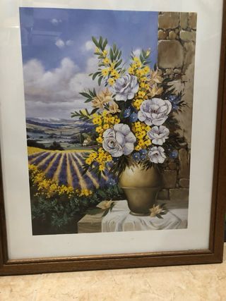 Cuadro Lienzo Campo Girasoles Primavera  20€ unida
