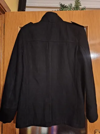 Chaqueta de Zara de paño negra hombre