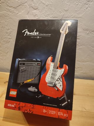 Lego fender Stratocaster 21329 new