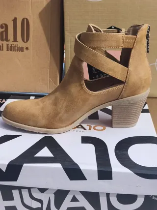 Botín Chika10 Beige/Marrón Talla X