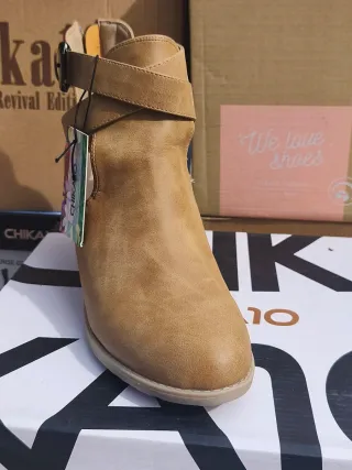 Botín Chika10 Beige/Marrón Talla X