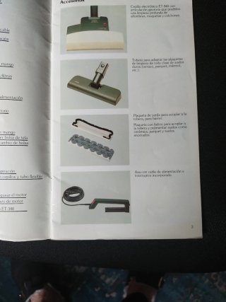 Accesorios aspirador Vorwerk ET 340