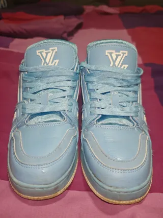 Trainer Azzurre N.43 Trattabili lvo pre spedizione