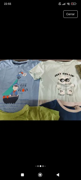 12 camisetas manga corta