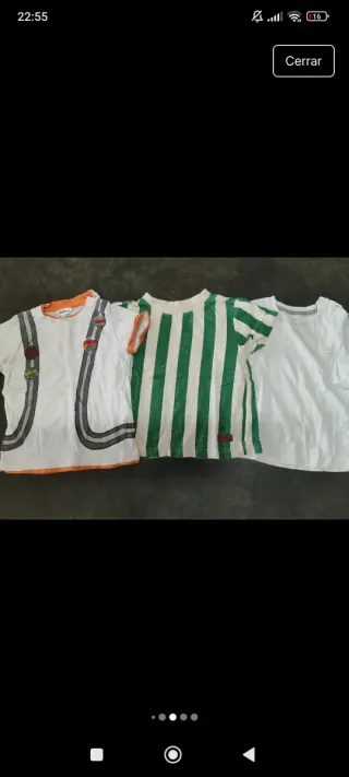 12 camisetas manga corta