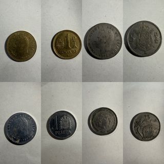 Lote 29 monedas antiguas: Pesetas