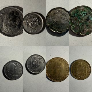 Lote 29 monedas antiguas: Pesetas
