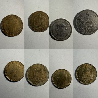Lote 29 monedas antiguas: Pesetas