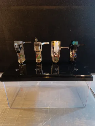 Diferentes modelos Portacápsulas cápsulas y agujas