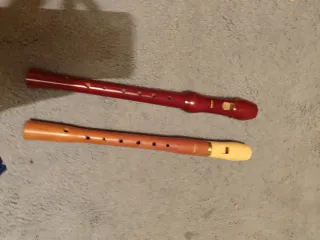 2 Flautas Hohner de Madera