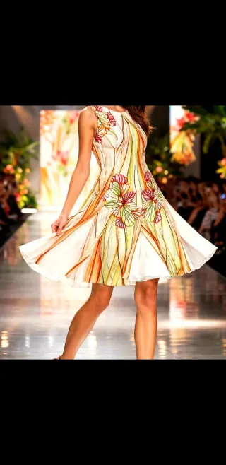 Vestido Masavi estampado floral