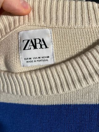 Jersey Zara Rayas Talla M