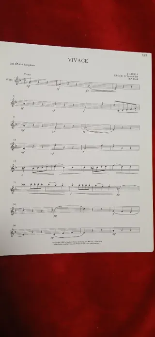 Partitura VIVACE per 3 Sassofoni