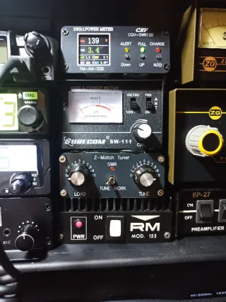 Amplificador Lineal RM VHF Mod. 155