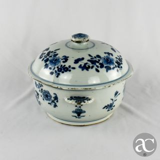 Terrina sopeira porcelana China período Qianlong
