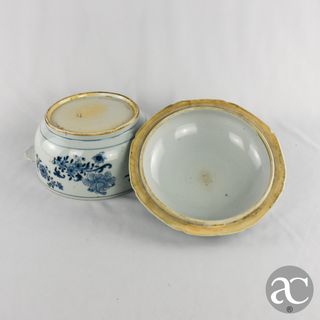 Terrina sopeira porcelana China período Qianlong