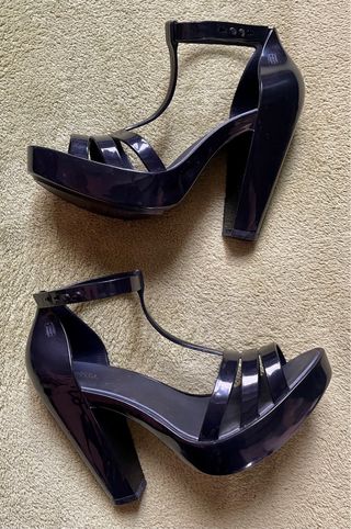 Sandalias tacón Melissa talla 38