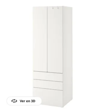 Armario infantil blanco