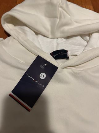 Sweatshirt Tommy Hilfiger Branco/Bege  Tamanho M