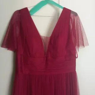 Abito da cerimonia rosso