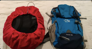 Funda Cubre Mochila The North Face Roja