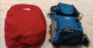 Funda Cubre Mochila The North Face Roja