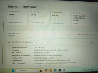 Lenovo Thinkpad I5 1,8GHz + 8GB + 256GB SSD