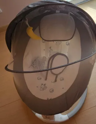 HAMACA ELÉCTRICA PARA BEBE CON MOVIMIENTO