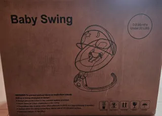 HAMACA ELÉCTRICA PARA BEBE CON MOVIMIENTO