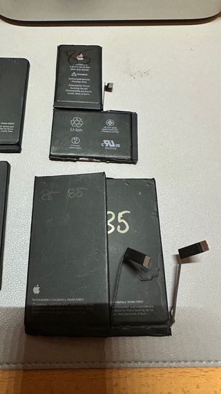 Lotto di 6 batterie iPhone - 85% vario