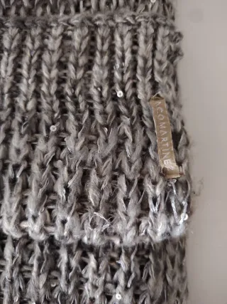 Bufanda de lana mujer "Paco Martínez"