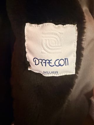 Abrigo largo con pelo