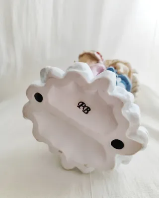 Figura de ángel porcelana PB