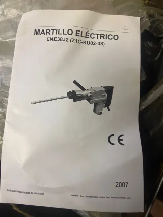 Martillo Eléctrico ENE38J2