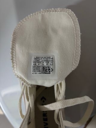 Converse Run Star Hike Beige Talla 38