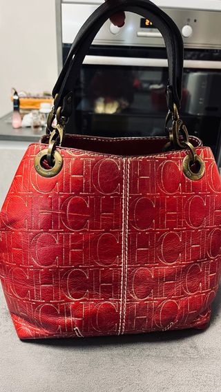 Bolso Carolina Herrera Rojo