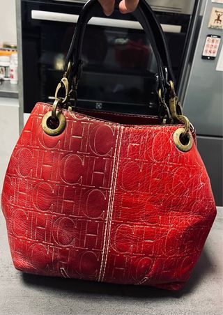 Bolso Carolina Herrera Rojo
