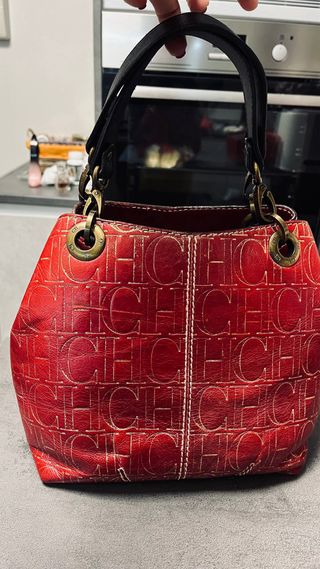 Bolso Carolina Herrera Rojo