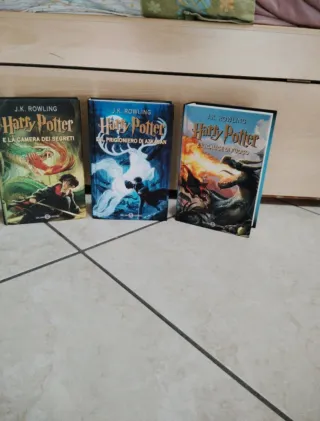 4 Libri Harry Potter (Italiano)