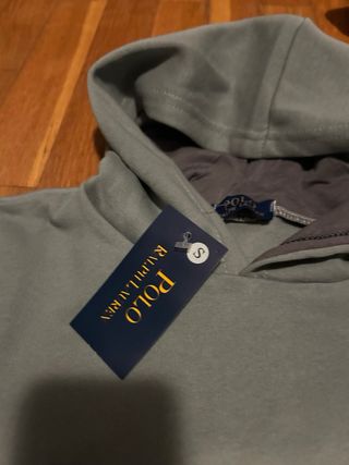 sweat Polo Ralph Lauren Cinza
