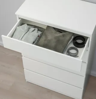 Cómoda 5 cajones blanca