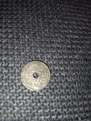 Moneda 50 céntimos de peseta