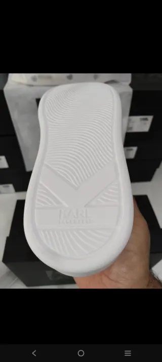 Zapatillas Karl Lagerfeld Blancas y Negras