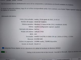 Dell Latitude E7450 i5 8GB 256GB SSD